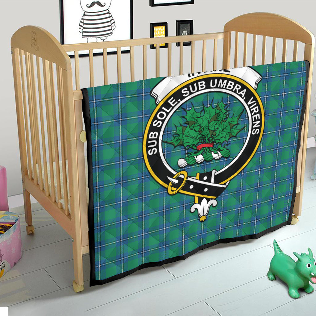 irvine-ancient-tartan-quilt-with-family-crest