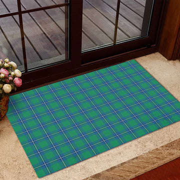 Irvine Tartan Rubber Doormat