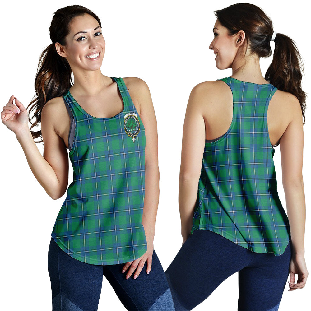 irvine-ancient-tartan-women-racerback-tanks-with-family-crest