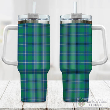 Tartan Vibes Clothing Irvine Ancient Tartan Tumbler with Handle