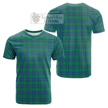 Irvine Tartan Cotton T-Shirt