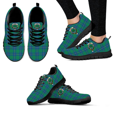 Irvine Ancient Tartan Sneakers with Family Crest