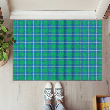 Irvine Tartan Rubber Doormat