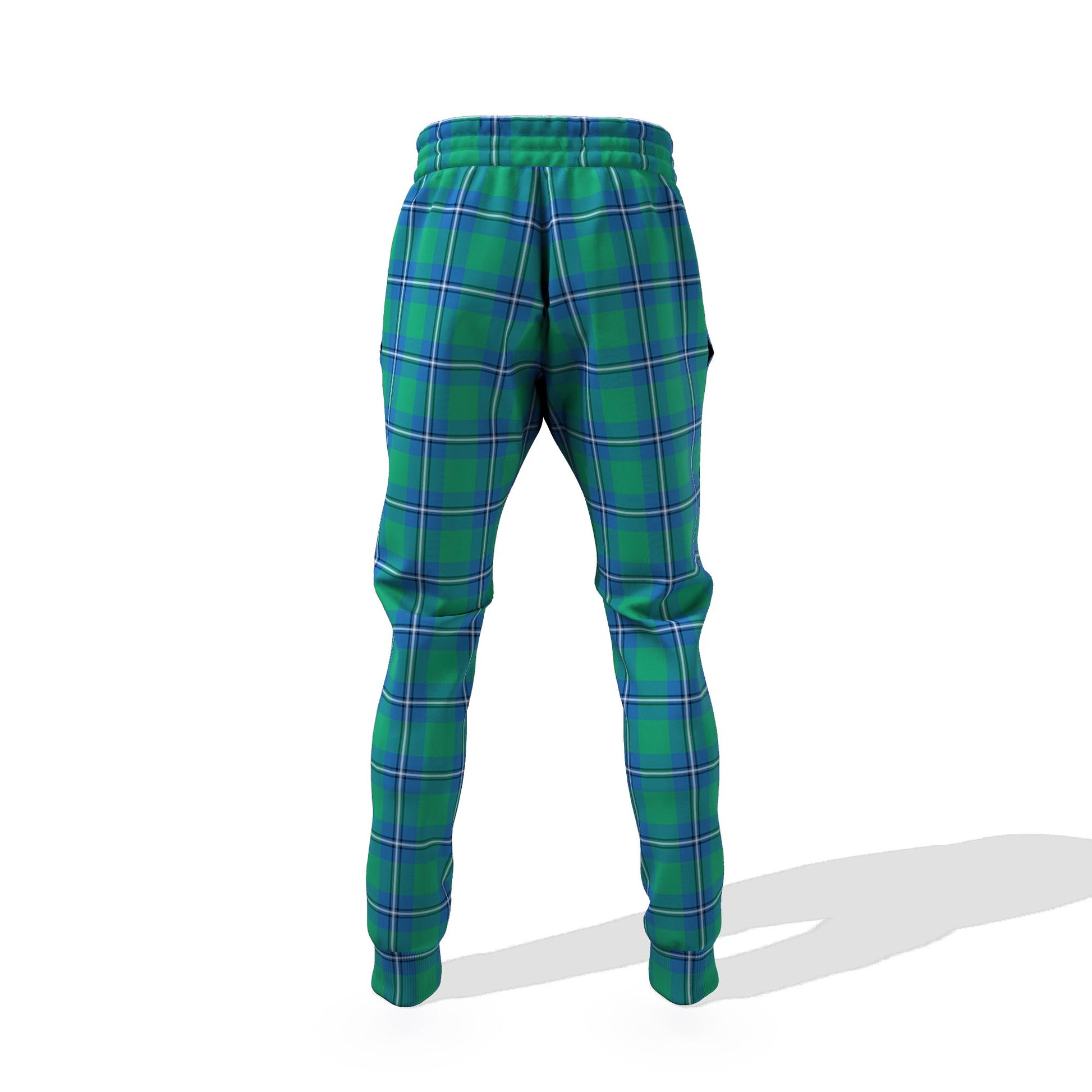 Irvine Tartan Joggers Pants with Family Crest 6XL - Tartan Vibes Clothing