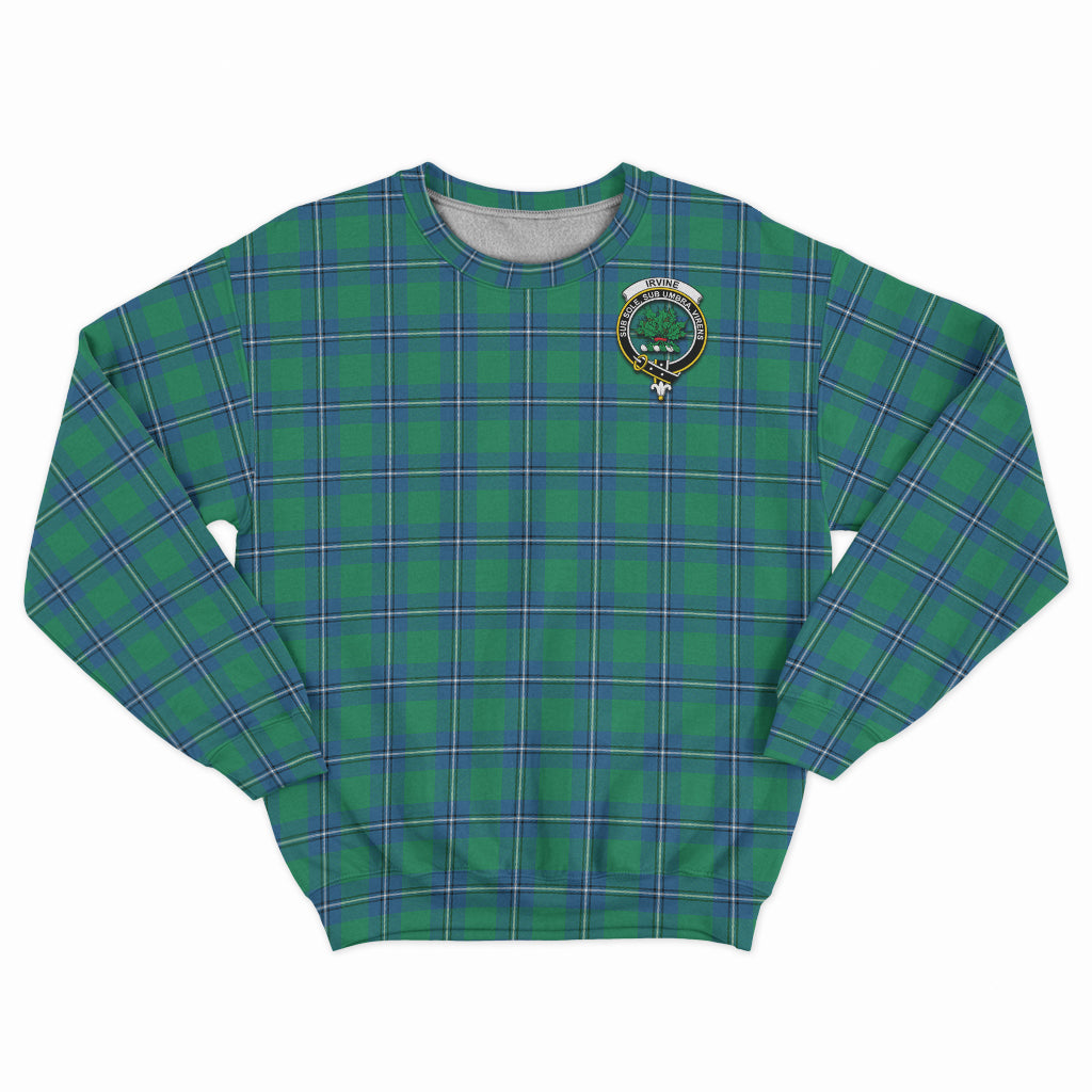 irvine-ancient-tartan-sweatshirt-with-family-crest