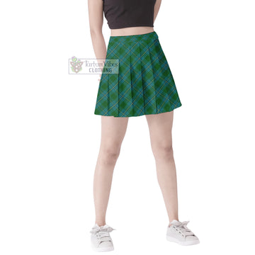 Irvine of Bonshaw Tartan Women's Plated Mini Skirt