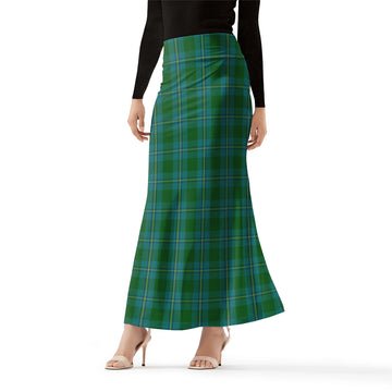 Irvine of Bonshaw Tartan Womens Full Length Skirt