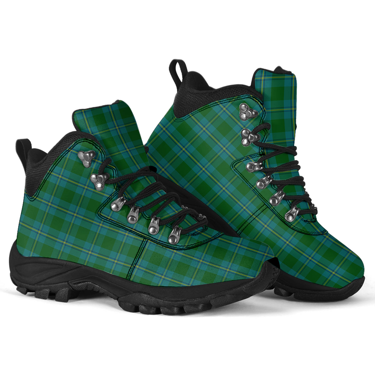 Irvine of Bonshaw Tartan Alpine Boots - Tartanvibesclothing
