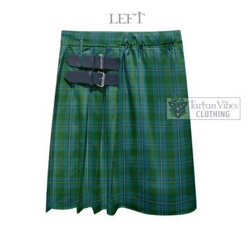 Irvine of Bonshaw Tartan Men's Pleated Skirt - Fashion Casual Retro Scottish Kilt Style