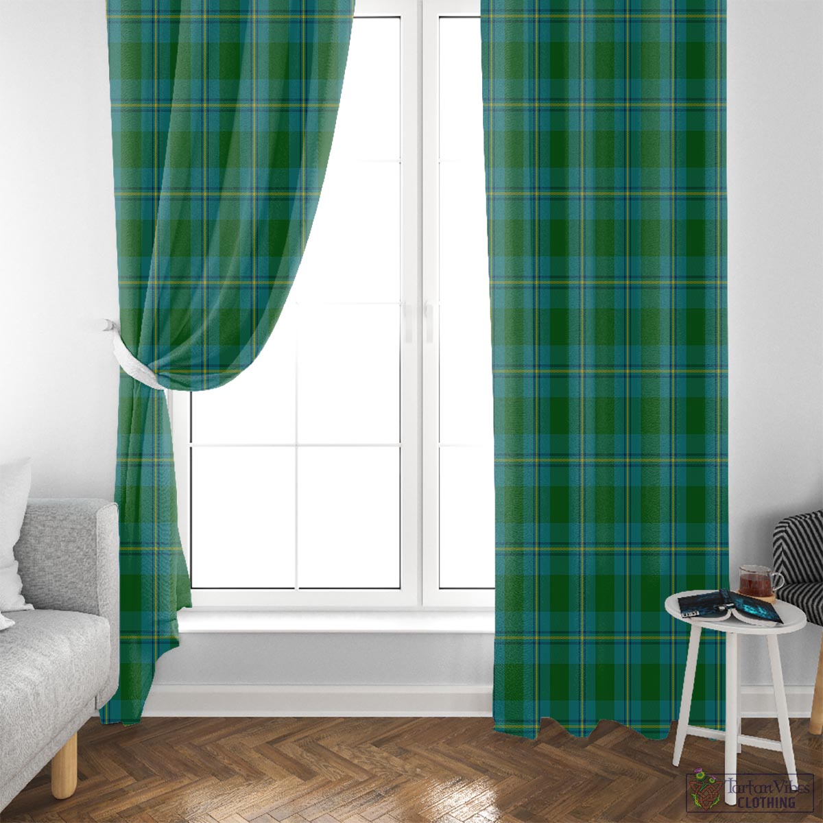 Irvine of Bonshaw Tartan Window Curtain