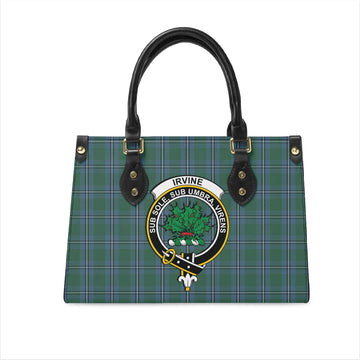 irvine-of-drum-tartan-leather-bag-with-family-crest