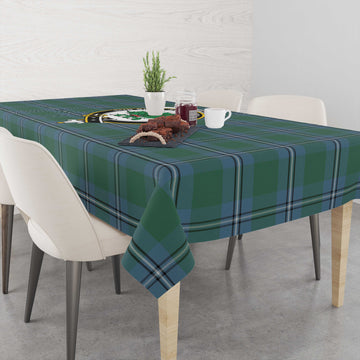 Irvine of Drum Tatan Tablecloth with Family Crest