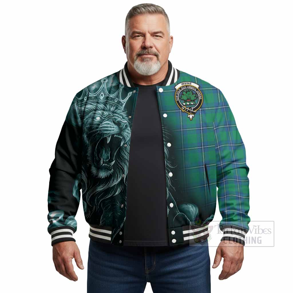 Irvine Tartan Baseball Jacket Roaring Lion Heritage