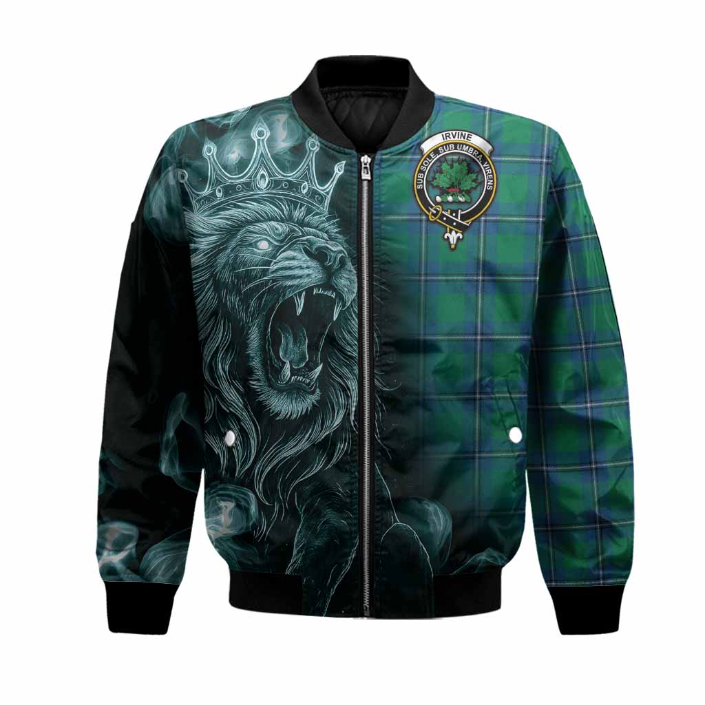 Irvine Tartan Bomber Jacket Roaring Lion Heritage
