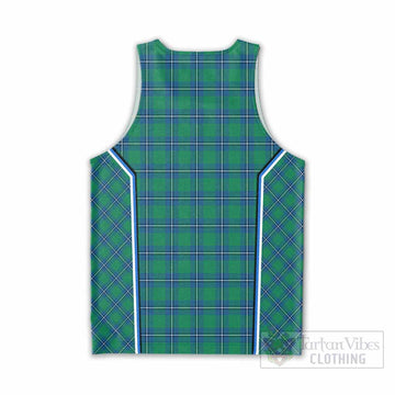 Irvine Tartan Crest Men Tank Top Scotland Coat of Arm Flag Style - Tartan Vibes Clothing