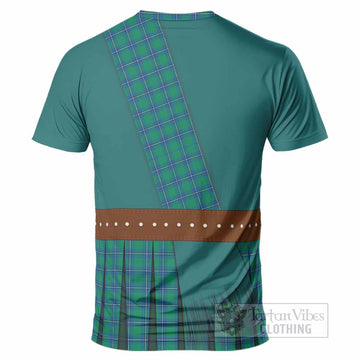 Irvine Tartan Crest T-Shirt Kilt Costume Style