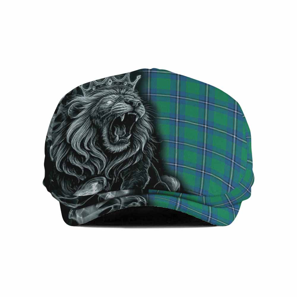 Irvine Tartan Flat Cap, Jeff Cap Roaring Lion Heritage