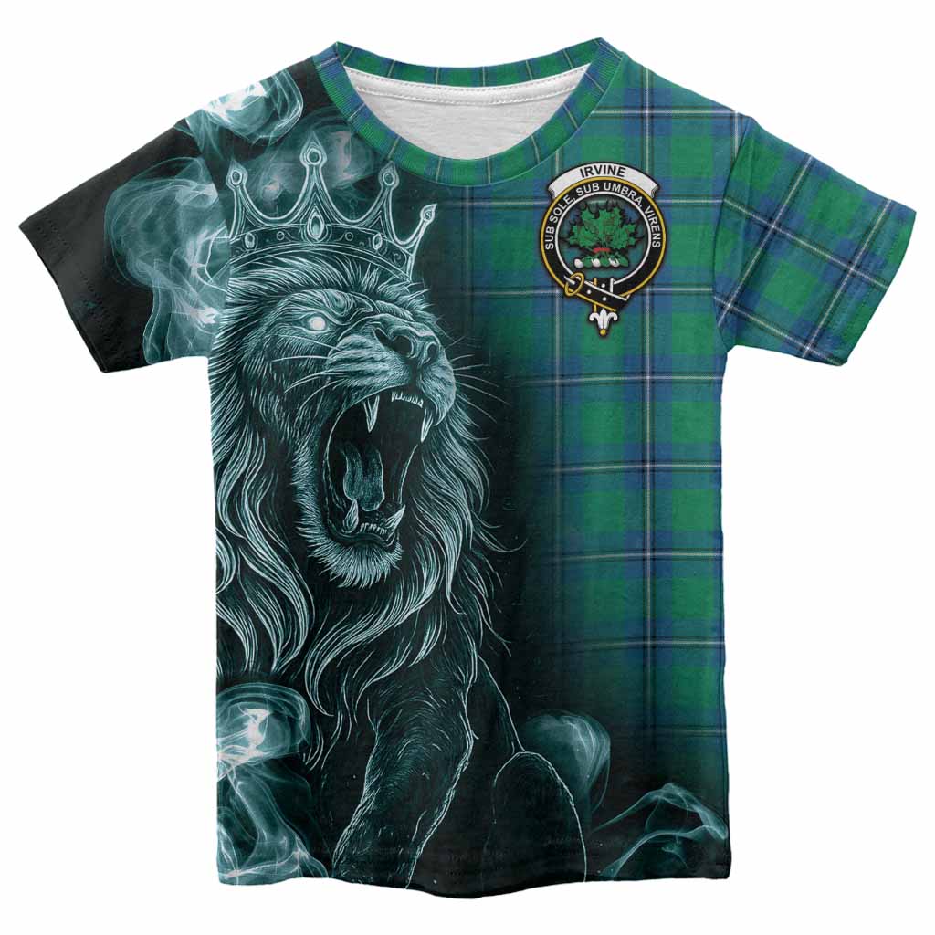 Irvine Tartan Kid T-shirt Roaring Lion Heritage