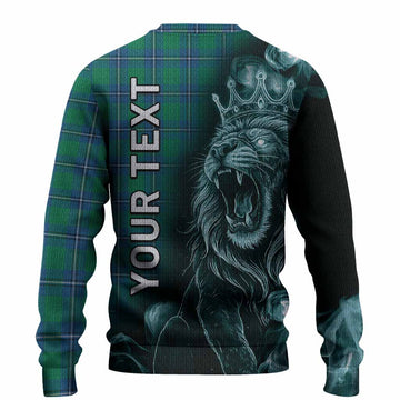 Irvine Tartan Knitted Sweater Roaring Lion Heritage