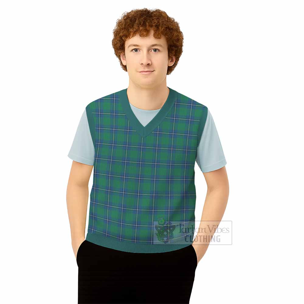 Irvine Tartan Knitted V-Neck Vest - Tartan Vibes Clothing