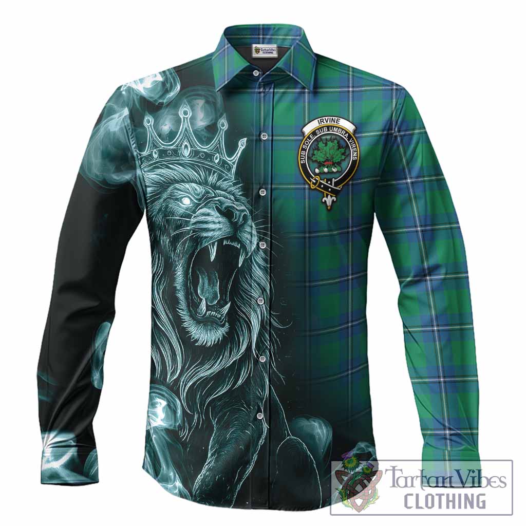 Irvine Tartan Long Sleeve Button Shirts Roaring Lion Heritage