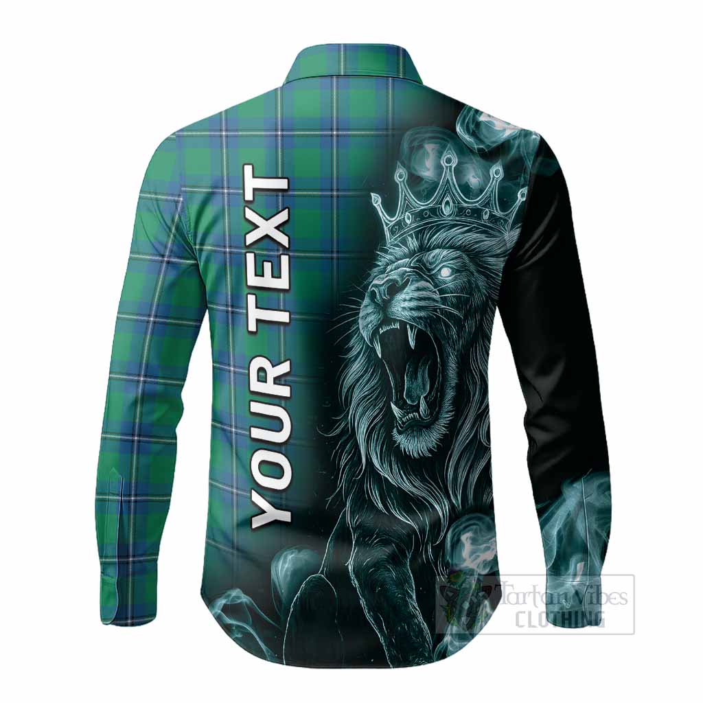 Irvine Tartan Long Sleeve Button Shirts Roaring Lion Heritage