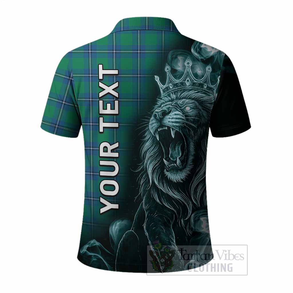Irvine Tartan Polo Shirt Roaring Lion Heritage