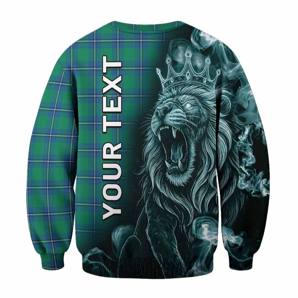 Irvine Tartan Sweatshirt Roaring Lion Heritage