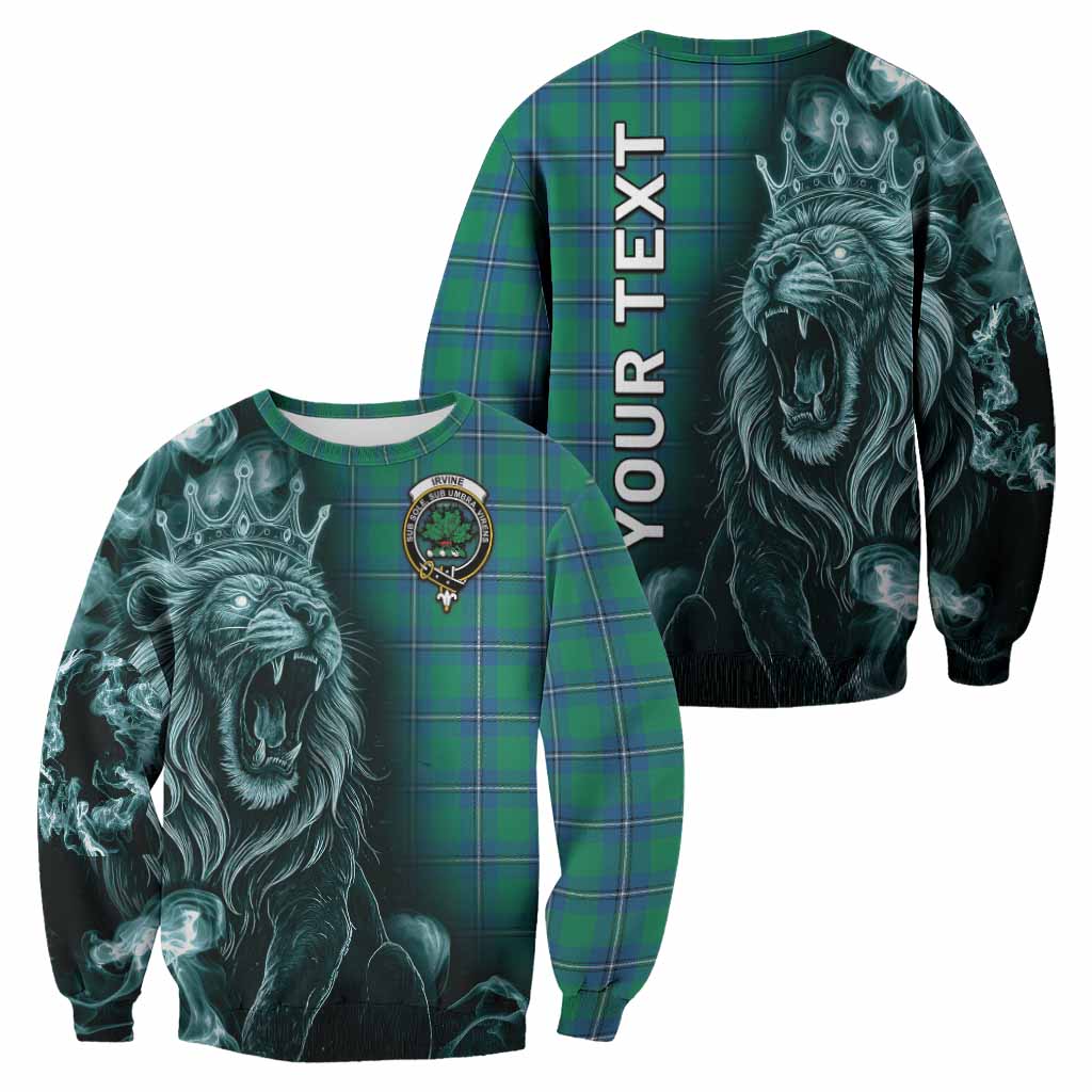 Irvine Tartan Sweatshirt Roaring Lion Heritage