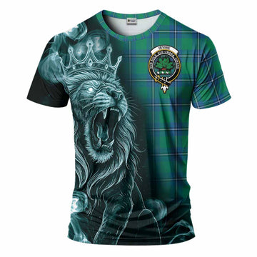Irvine Tartan T-Shirt Roaring Lion Heritage