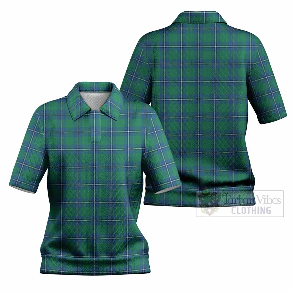 Irvine Tartan Women’s Polo Sweater Top