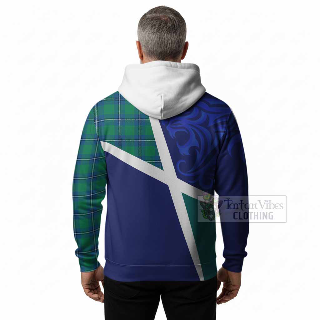Irvine The Scottish Football Crest Hoodie Lion-Tartan Army
