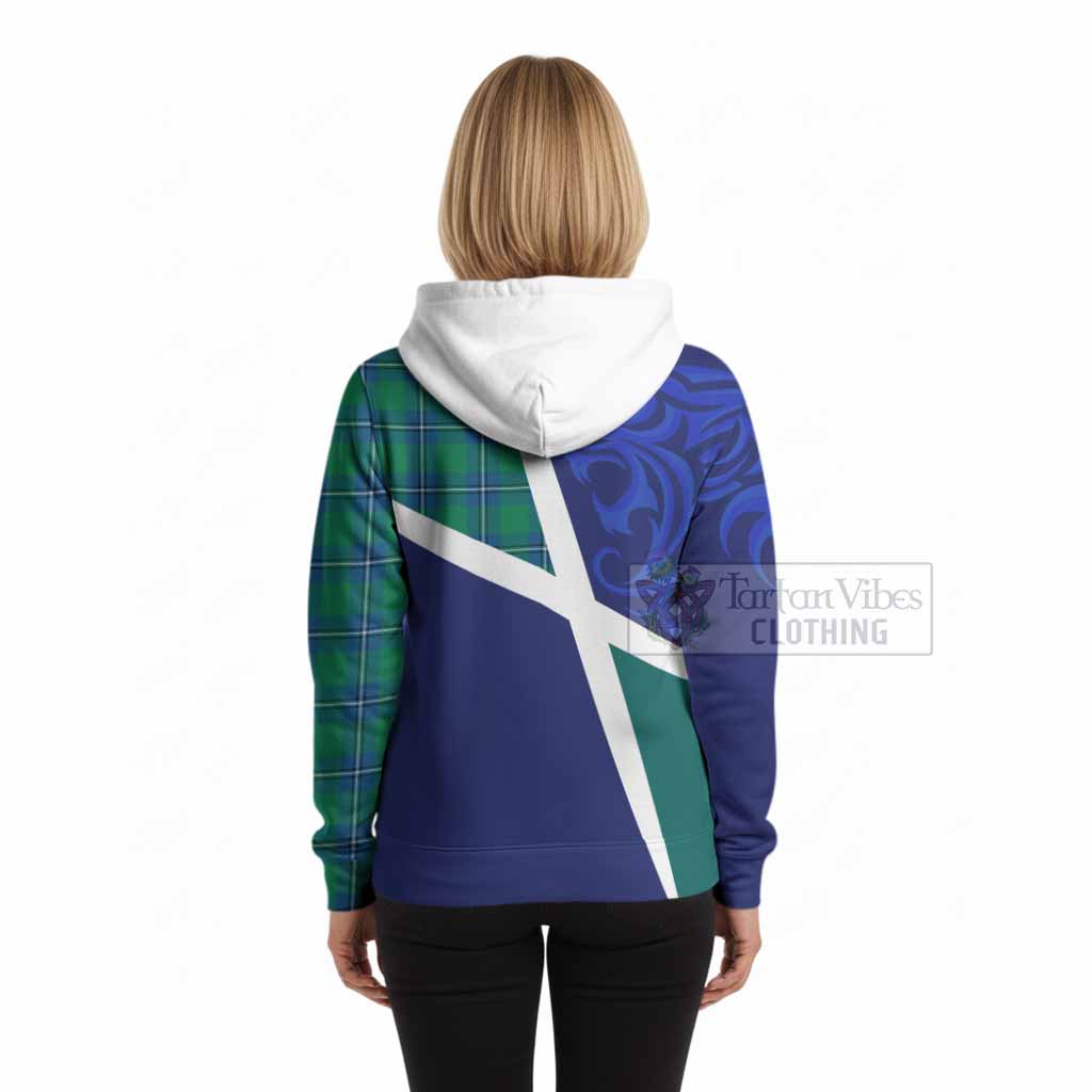 Irvine The Scottish Football Crest Hoodie Lion-Tartan Army