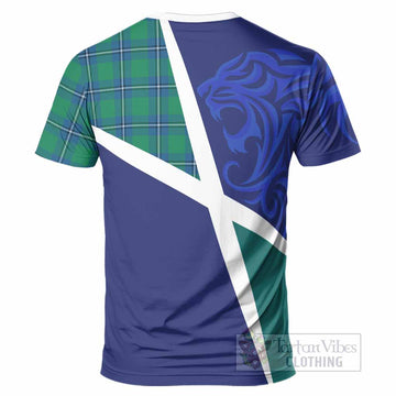 Irvine The Scottish Football Crest T-Shirt Lion-Tartan Army