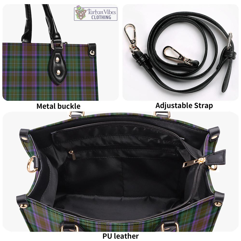 Isle of Skye Tartan Luxury Leather Handbags - Tartan Vibes Clothing