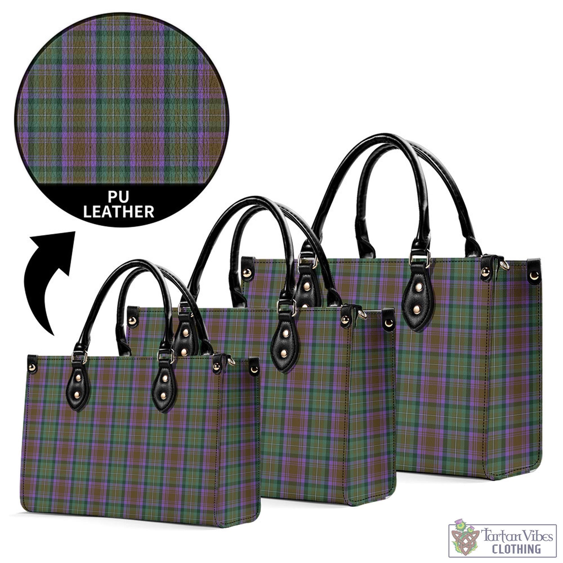 Isle of Skye Tartan Luxury Leather Handbags - Tartan Vibes Clothing