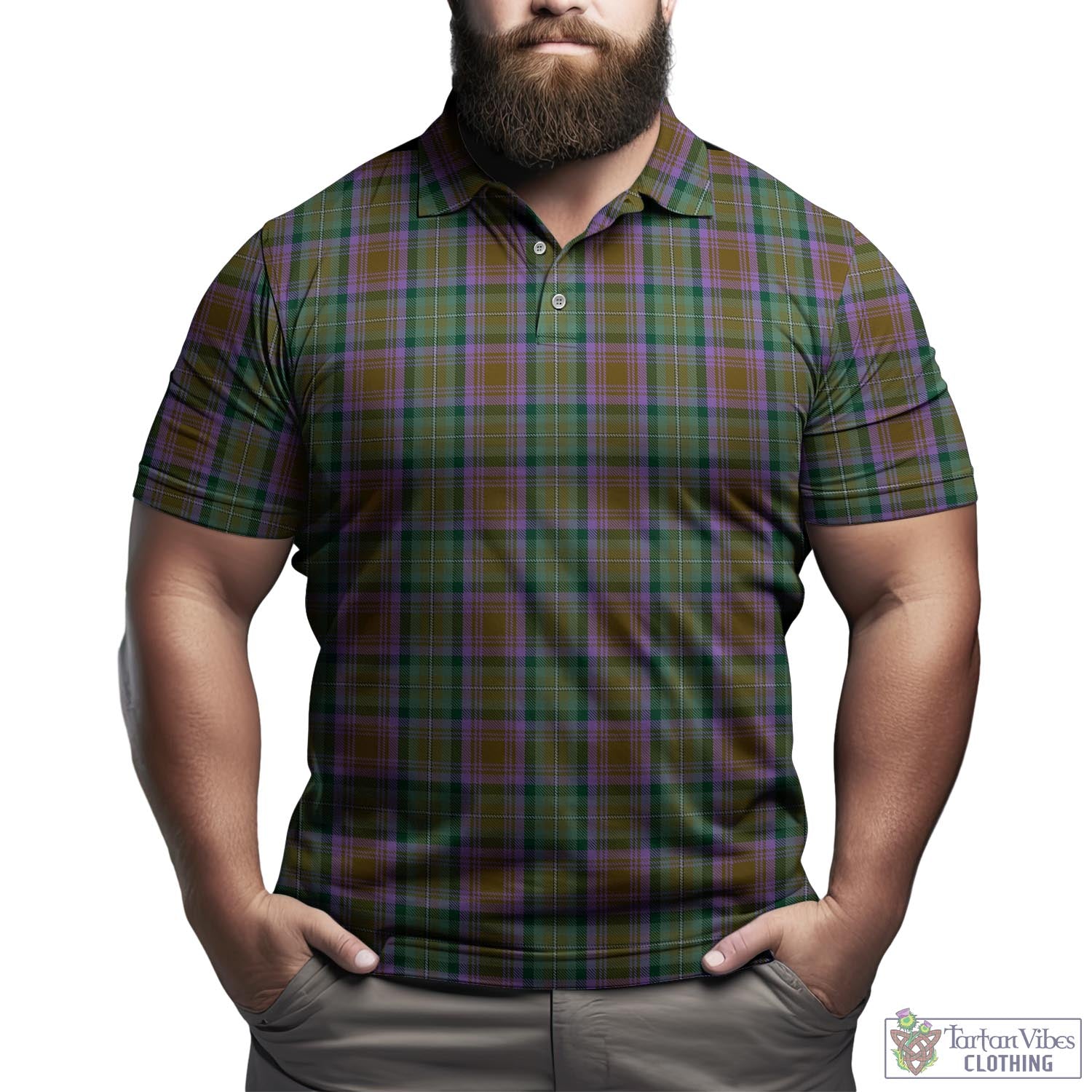 Isle of Skye Tartan Mens Polo Shirt Kid - Tartan Vibes Clothing
