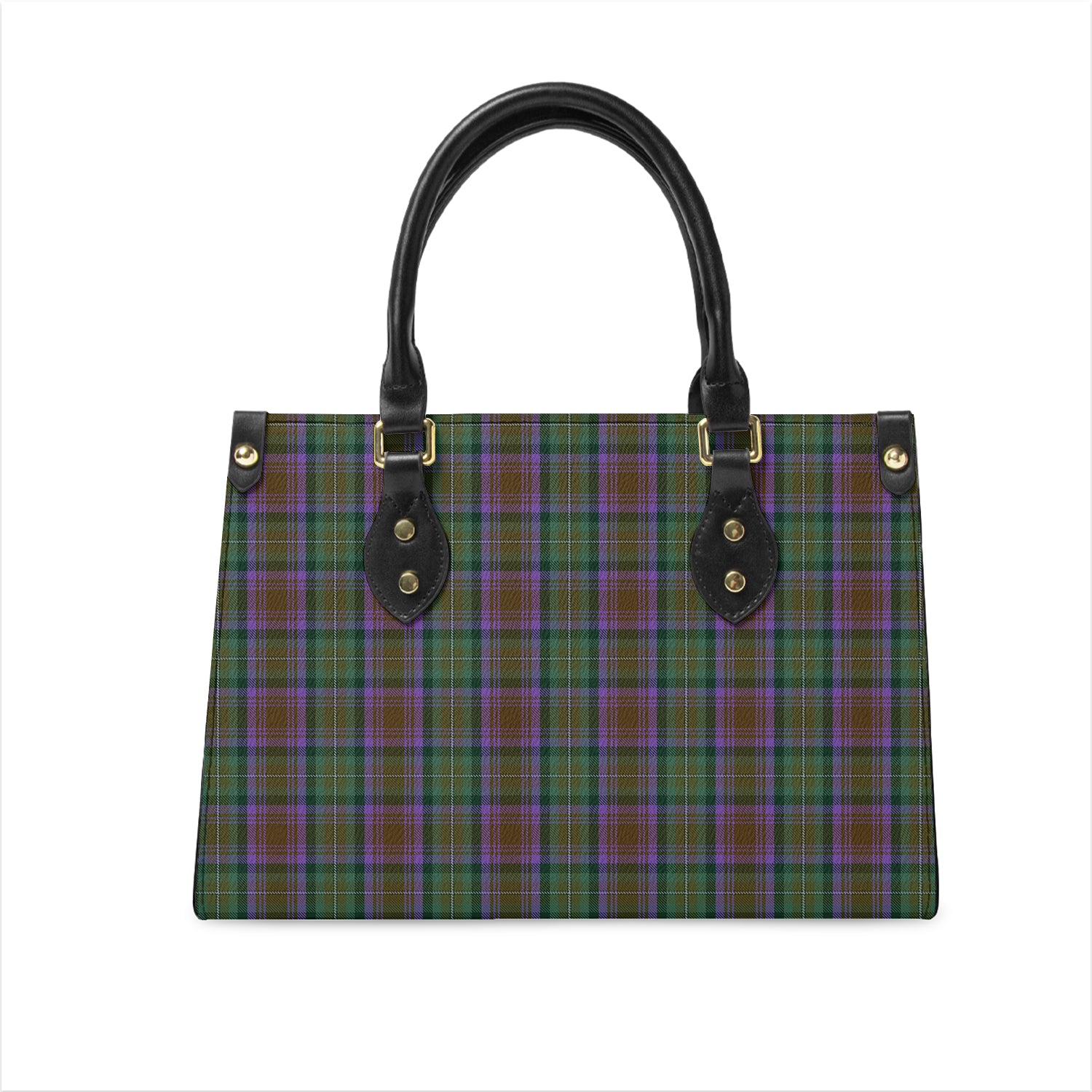 Tartan Vibes Clothing Isle of Skye Tartan Leather Bag