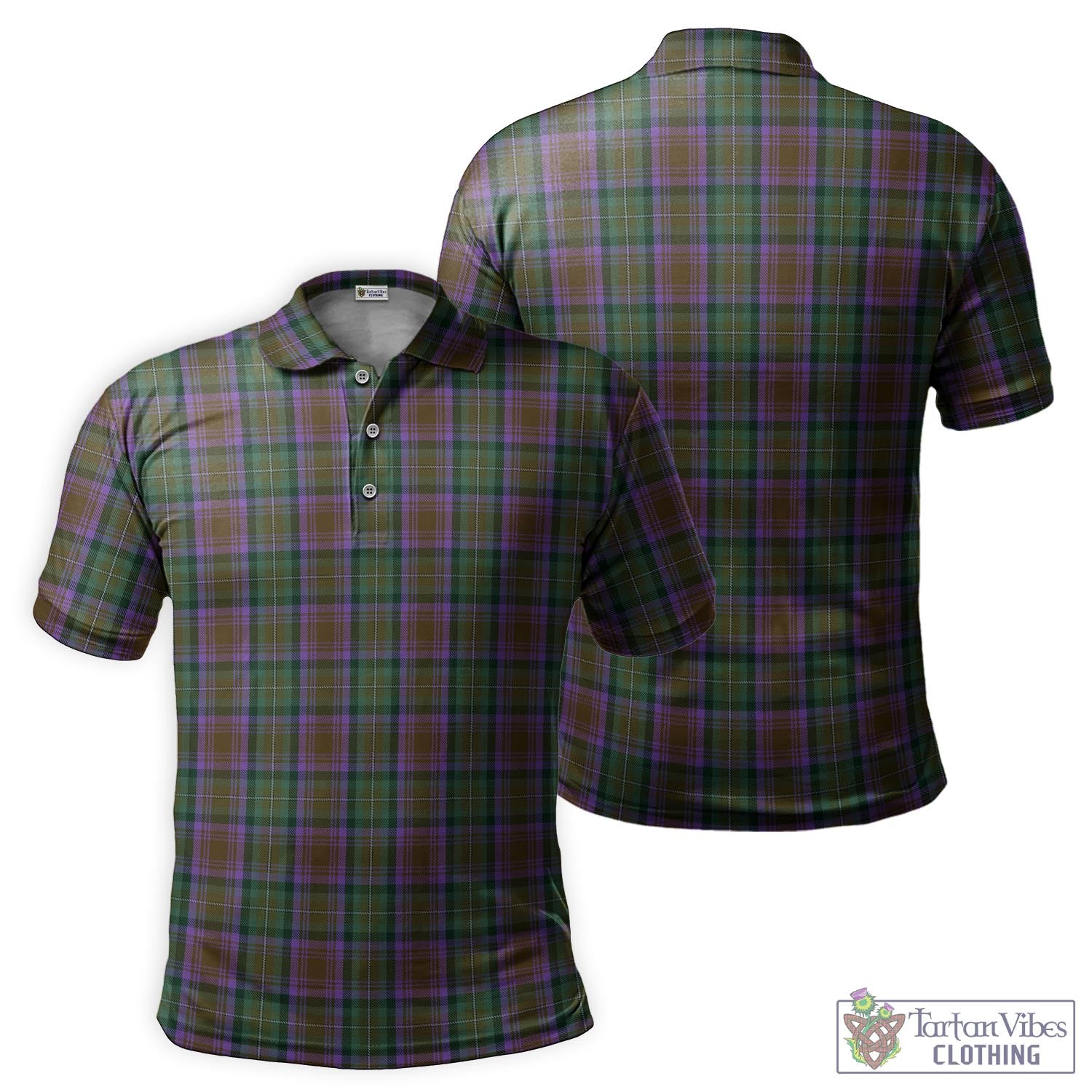 Isle of Skye Tartan Mens Polo Shirt - Tartan Vibes Clothing