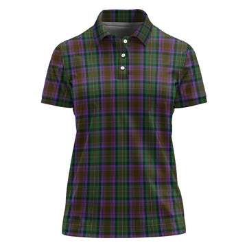 Isle of Skye Tartan Polo Shirt For Women - Tartan Vibes Clothing