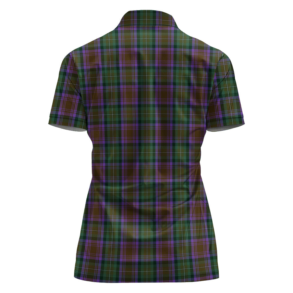Isle of Skye Tartan Polo Shirt For Women - Tartan Vibes Clothing