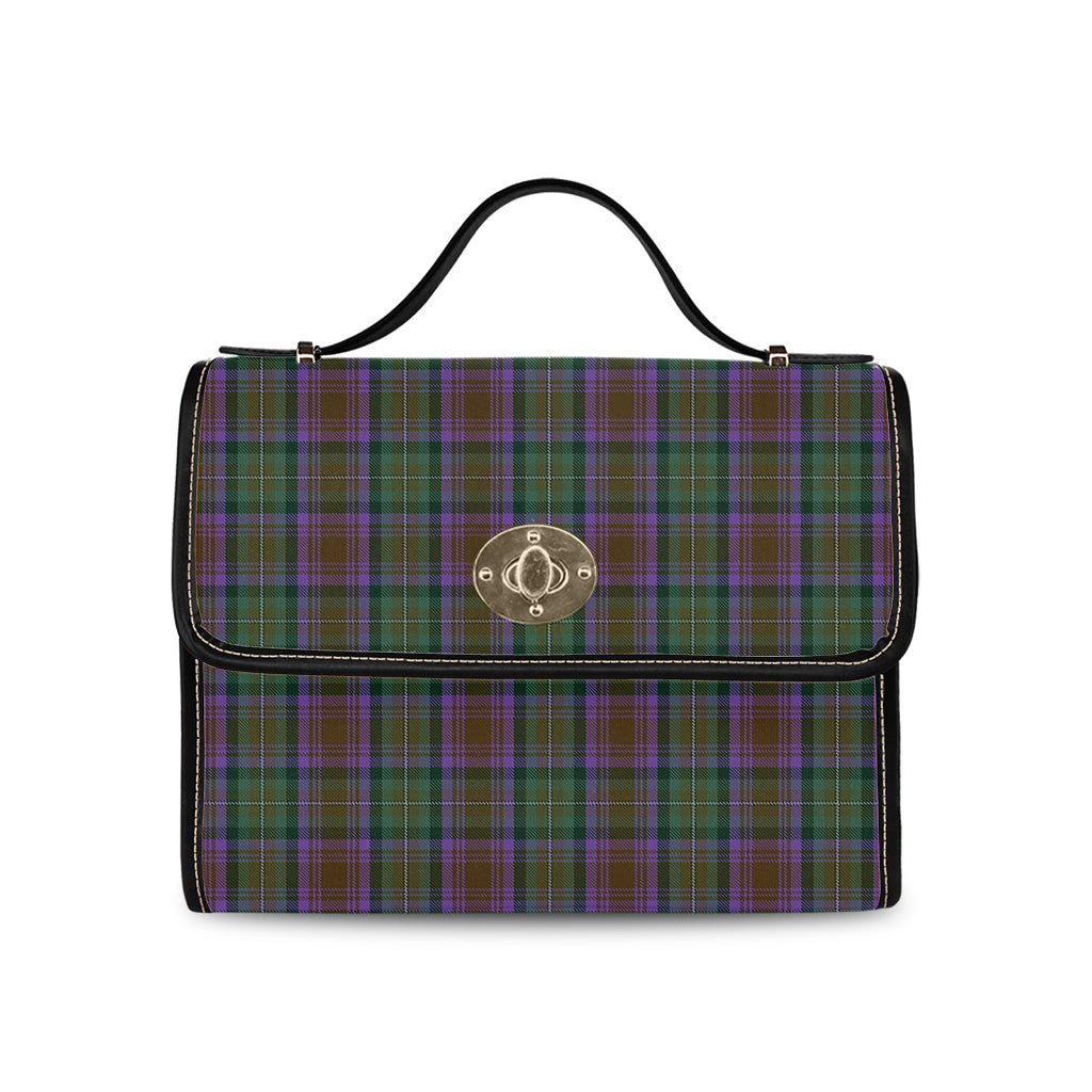 Tartan Vibes Clothing Isle of Skye Tartan Leather Strap Waterproof Canvas Bag