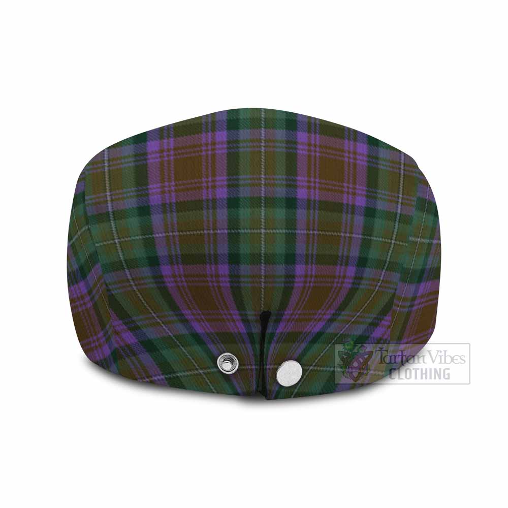 Isle of Skye Tartan Jeff Cap, Tartan Flat Cap
