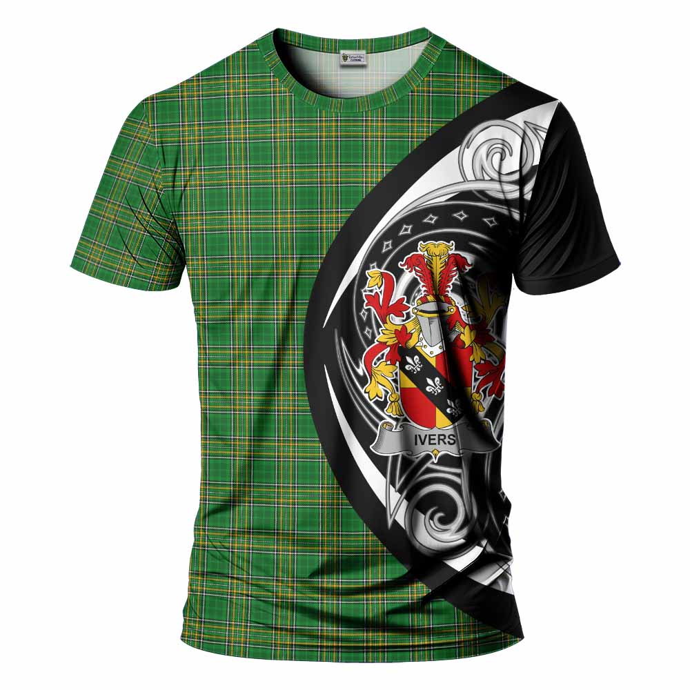 Ivers Irish Clan T-Shirt Celtic Circle Style Kid's Shirt - Tartan Vibes Clothing
