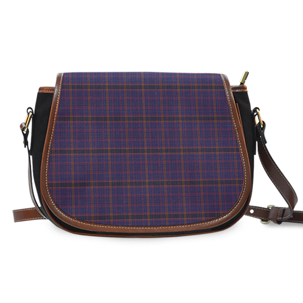 James of Wales Tartan Saddle Bag One Size 9.05*3.35*7.48 inch - Tartan Vibes Clothing