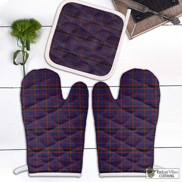 James of Wales Tartan Combo Oven Mitt & Pot-Holder Combo 2 Oven Mitt & 1 Pot-Holder Black - Tartan Vibes Clothing