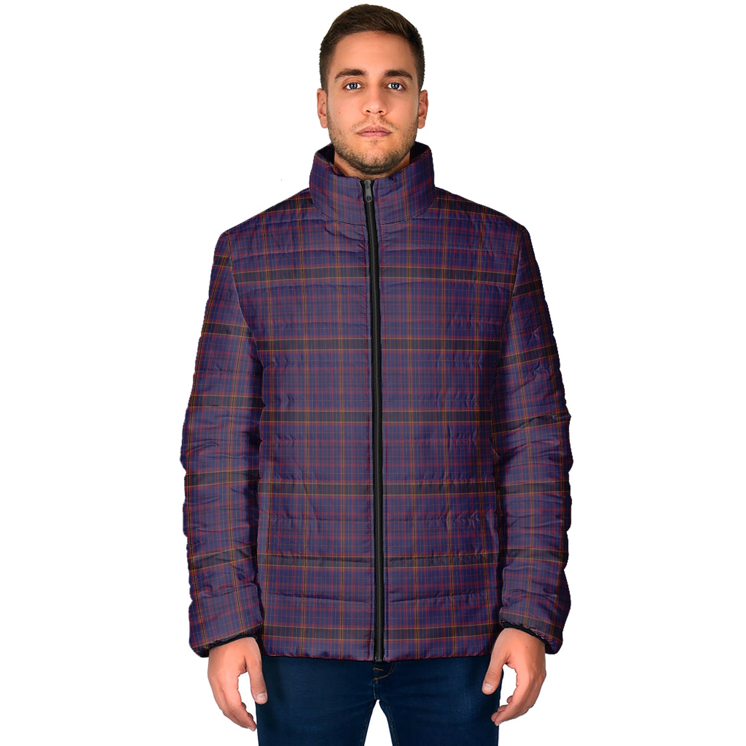 James of Wales Tartan Padded Jacket - Tartan Vibes Clothing