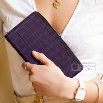 Tartan Vibes Clothing James of Wales Tartan Women's Leather Wallet
