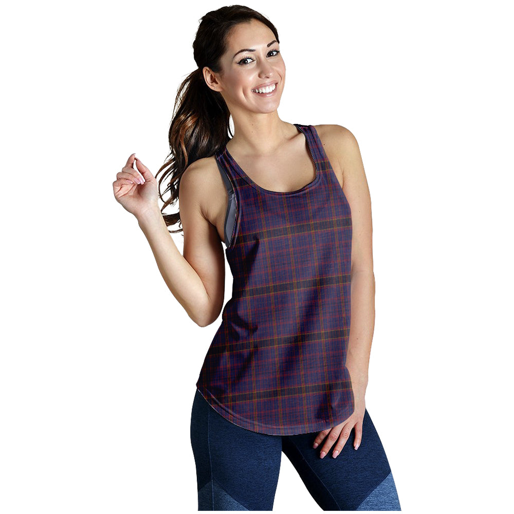 James of Wales Tartan Women Racerback Tanks - Tartan Vibes Clothing