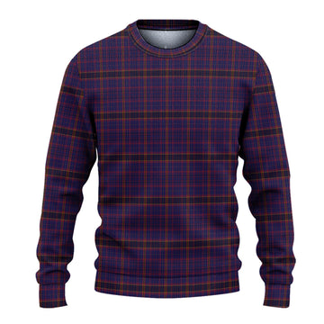 James of Wales Tartan Knitted Sweater